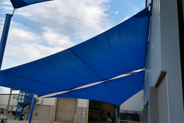 Shade Sail Keder Rail Canopy